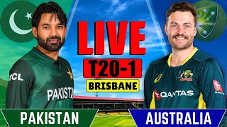 PAKISTAN vs AUSTRALIA  1st T20 Match  Live Cricket Match  AUS vs PAK Live T20 Match  1st inng [upl. by Elatnahs]