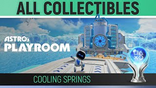 Astros Playroom  All Puzzle Pieces amp Artifacts 🏆 Cooling Springs  All Collectibles [upl. by Nairda]