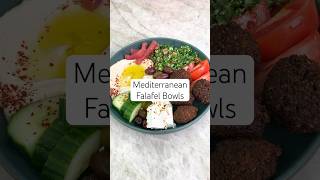 Mediterranean Falafel Bowls  Falafel Recipe [upl. by Drarej]