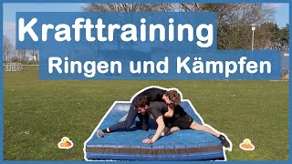 Spielerisches KRAFTTRAINING durch RINGEN und KÄMPFEN [upl. by Aisac]