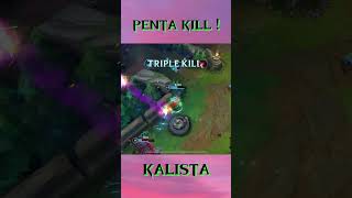 KALISTA 🔝 wildrift wildrifthighlights leagueoflegends kalista fyp fypyoutube [upl. by Terris]