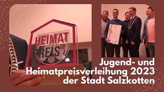 Jugend und Heimatpreisverleihung der Stadt Salzkotten [upl. by Marras647]