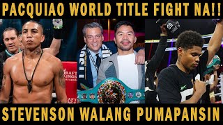 Breaking Pacquiao APPROVE na ng WBC World Title Fight vs Barrios  Shakur kawawa pala [upl. by Polky]