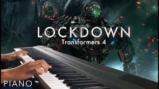 Lockdown Theme piano  Complet Score  Transformers  Age Of Extinction  Sheets music [upl. by Maynard]