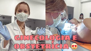 MEDVLOG AULA PRÁTICA DE GINECOLOGIA E OBSTETRÍCIA aprendi a fazer o preventivo [upl. by Yllier195]