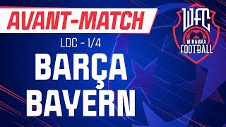 ⚽ Ligue des Champions  FC Barcelone  Bayern Munich  lavantmatch Football [upl. by Elnora501]