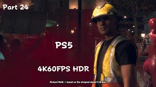 Watch Dogs Legion PS5 GamePlay Part 24 4K60FPS HDR [upl. by Nomed219]