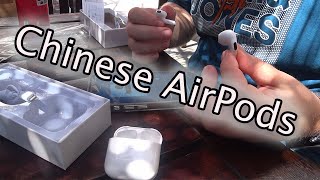 Senku Pro 5 AirPods Clone Unboxing and Review [upl. by Orelee]