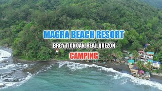 MAGRA BEACH RESORT  TIGNOAN REAL QUEZON  CAMPING [upl. by Sirronal]