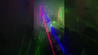 DJ2K and his Deck lasers Show 2024Clubland Euphoric 90s Mix 1 phone footage [upl. by Stella445]