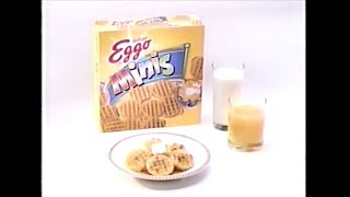 Kelloggs EGGO commercial quotEggomanquot  Minis 2003 [upl. by Nimocks]