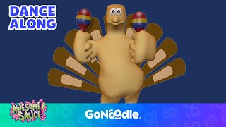 Maraca Turkey  Dance Along  Songs for Kids  GoNoodle [upl. by Anaeirb36]