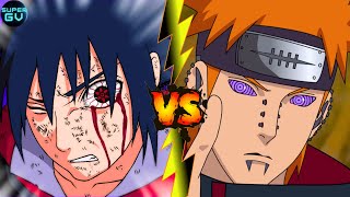 SASUKE vs PAIN QUEM VENCERIA  Em Naruto Shippuden [upl. by Vassaux24]