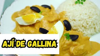 AJI DE GALLINA  RECETA PERUANA [upl. by Isborne]