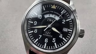 IWC Pilots Watch UTC IW325101 IWC Watch Review [upl. by Rett612]