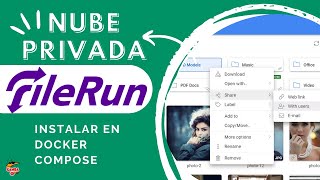 ☁️ CREAR NUBE PRIVADA  FILERUN Docker Compose  Nueva versión [upl. by Ab]