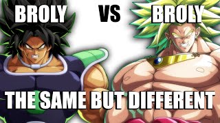 Characteristic Comparison  DBZ Broly VS DBS Broly [upl. by Fronia945]