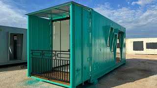 Casa Container Kitnet 15m²  Marazul Container [upl. by Akinuahs]