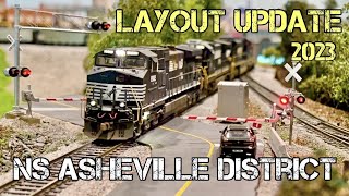 Layout Update 111723 New Scenery Coal Trains amp More [upl. by Killion]