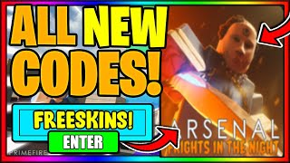 ALL WORKING NEW CODES FOR ROBLOX ARSENAL HALLOWEEN UPD Roblox Arsenal Codes OCTOBER 2023 [upl. by Waylen682]