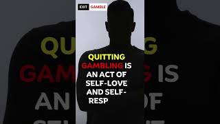 Quitting gambling is [upl. by Eceer]