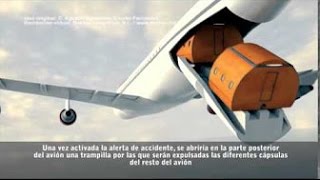 cápsulas de salvamento aplicables sobre aeronaveshelicópteros largos y lanzaderas espaciales [upl. by Sikes783]