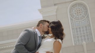 UTAH WEDDING  Bountiful Temple  Alex  Abbey [upl. by Artekal]