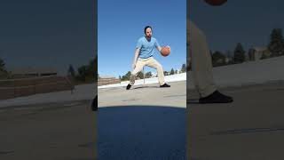 Not reaching that flow state 🙃🫠 streetball skills daily [upl. by Harobed]