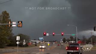 11042024 Watts OK  HP Tornadic Storm  Minor Damage  High Wind  Heavy Rain [upl. by Tolley]