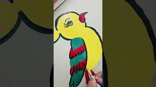 Birds Drawing Tutorial 🌸drawing alpanaartgallery painting [upl. by Peltz]