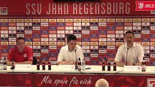 Pressekonferenz nach dem 31 Spieltag gegen FC St Pauli [upl. by Sasha]