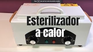 Cómo esterilizar las herramientas de manicura con autoclave [upl. by Ahen]