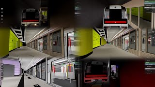 【最後一晚調景嶺的尾站改過海通車北角前】港島綫 MTrain A113A130 上行及下行調景嶺來回康城 異線車己退役 [upl. by Annahvas124]