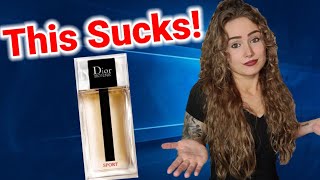 The New Dior Homme Sport is A WASTE OF YOUR MONEY 💥 Dior Homme Sport 2021 Fragrance Review [upl. by Katushka775]