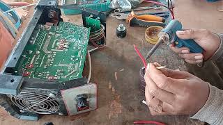 How to repair not working IGBT Inverter welding machine No output voltage 2 video [upl. by Durston]