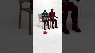 Deadpool vs Captain America  Target Challenge  Marvel Animation [upl. by Socha]