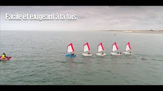 Optimist  Stage de voile  Dunkerque  BrayDunes [upl. by Neellok]