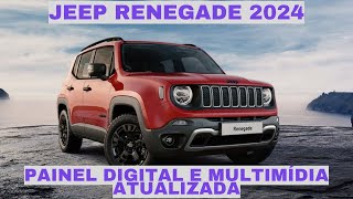 Jeep Renegade 2024 Tecnologia e Estilo Painel Digital e Multimídia Atualizada [upl. by Mccallum106]