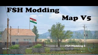 LIVE Pc farmingsimulator22 FSH MODDING MAP V50 térkép  1 Rész [upl. by Mailliw]