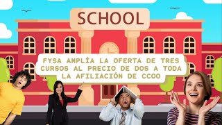 CCOO INFORMA Cursos FYSA 3x2 2022 [upl. by Sillihp]