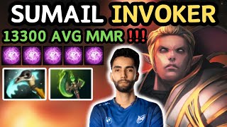 🔥 INVOKER Hitter Build Midlane By SUMAIL 737d 🔥 Invoker Gameplay From SUMAIL  Dota 2 [upl. by Eeldivad]