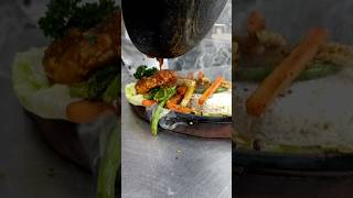 Sizzler 😲🔥😮sizzler continental food cooking chef culinary shortvideo subscribe [upl. by Blainey]