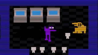 FNAF 3 purple guys death minigame [upl. by Ruffin]