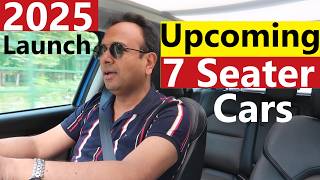 Upcoming 7 Seater Car Launches in 2025 NEW 7 SEATER SUV IN 2025 [upl. by Aihpled534]