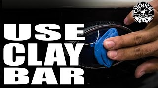 How To Clay Bar Your Car  Chemical Guys Auto Detailing [upl. by Uuge]