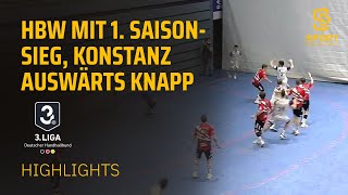 Die Highlights des 6 Spieltags  3 HandballLiga Männer  Saison 202324  SDTV Handball [upl. by Ssidnac]