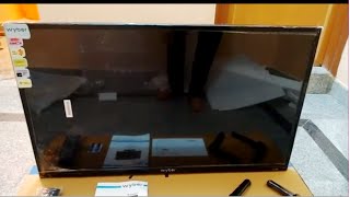 Unboxing Cheapest 32 Inch LED HD TV Wybor W32N06 Review amp Hands On [upl. by Anurb698]