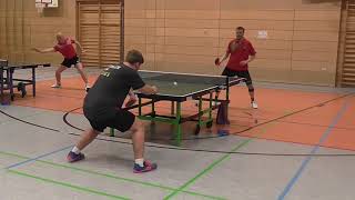 Welsch Unterasbach vs Fischer Eichenkreuz Nuernberg 20190307 Wilhermsdorf Bavarian Race Table Tennis [upl. by Waverly]