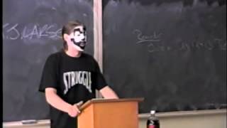 Juggalo gives college speech on the Dark Carnival [upl. by Neffets]