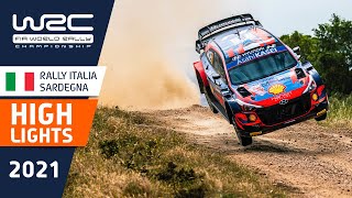 Highlights Stages 48 WRC Rally Italia Sardegna 2021 [upl. by Thatcher620]